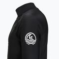 Longsleeve pentru înot Aquastic RIMOS LS UV 50+ UPF negru 10