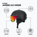 Casca de schi pentru copii ATTABO Avens 2.0 Jr Vizor negru 2