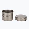 Set de gătit pentru camping KADVA titanium ultralight gray 2