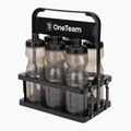 Set OneTeam Water Bottle Carries + Bidon Sportano Black