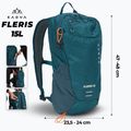 Rucsac turistic KADVA Fleris 15 l albastru închis marin 2