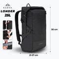Rucsac turistic KADVA Londer 25 l negru 2