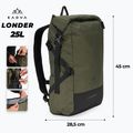 Rucsac turistic KADVA Londer 25 l verde 2