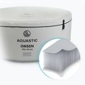 Piscină gonflabilă AQUASTIC ONSEN drop stitch 1200 l 178 cm gri 2