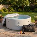 Piscină gonflabilă AQUASTIC ONSEN drop stitch 1200 l 178 cm gri 18