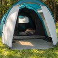 Cort de camping pentru 4 persoane KADVA Kavio 4 turcoaz 18