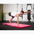Saltea de gimnastică TREXO pliabilă 195 x 80 x 5 cm roz 11