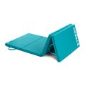 Saltea de gimnastică TREXO pliabilă 195 x 80 x 5 cm verde 10