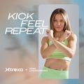 Set de benzi pentru antrenament antrenament XTREXO x Anna Lewandowska bands Beige/Azul Bruma 2