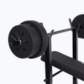 Bancă de antrenament  XTREXO BenchFit Lite cu suport și bară neagră 10