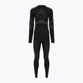 Set de lenjerie termoactivă pentru bărbați Woolcano SET1089 Czarny