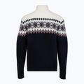Pulover pentru bărbați Woolcano SWT1091 Granatowy/Kremowy 2