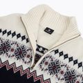 Pulover pentru bărbați Woolcano SWT1091 Granatowy/Kremowy 3