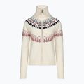 Pulover pentru femei Woolcano SWT1092 Kremowy/Granatowy