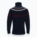 Pulover pentru bărbați Woolcano SWT1093 Granatrowy/Kremowy 4