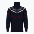 Pulover pentru bărbați Woolcano SWT1093 Granatrowy/Kremowy