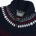 Pulover pentru bărbați Woolcano SWT1093 Granatrowy/Kremowy 3