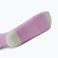 Șosete de schi pentru femei Woolcano SCK1096 Szary/Różowy 4