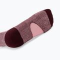 Șosete pentru femei Woolcano SCK1098 Różowy/Bordowy 4