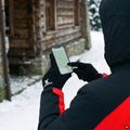 Mănuși Woolcano GLV1104 Czarny 8