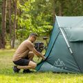 Cort pentru bicicletă pentru 1-persoană KADVA BIKEdome verde 11
