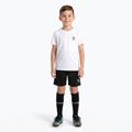 Set fotbal pentru copii OneTeam Precision Set tricou și pantaloni scurți alb
