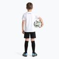 Set fotbal pentru copii OneTeam Precision Set tricou și pantaloni scurți alb 3