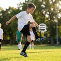 Set fotbal pentru copii OneTeam Precision Set tricou și pantaloni scurți alb 13