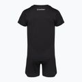 Set fotbal pentru copii OneTeam Precision Set tricou și pantaloni scurți negru 7