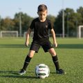 Set fotbal pentru copii OneTeam Precision Set tricou și pantaloni scurți negru 15