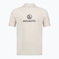 Tricou pentru bărbați AQUASTIC Rimos UV 50+ UPF beige