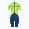 Costum de neopren pentru copii AQUASTIC Wavey Jrb 2 mm verde/albastru închis 4