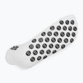 Șosete de fotbal pentru copii OneTeam Precision Grip non-slip 2-pack white 5