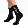 Șosete de fotbal pentru copii OneTeam Precision Grip non-slip 2-pack black 2
