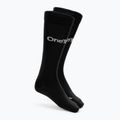 Șosete de fotbal pentru copii OneTeam Precision football socks set 2-pack negru