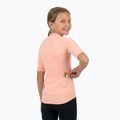 Tricou de ciclism pentru copii ATTABO TEVRA JR cu fermoar scurt roz 4