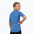 Tricou de ciclism pentru copii ATTABO TEVRA JR cu fermoar scurt albastru 4