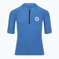 Tricou de ciclism pentru copii ATTABO TEVRA JR cu fermoar scurt albastru 8
