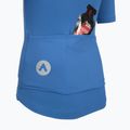 Tricou de ciclism pentru copii ATTABO TEVRA JR cu fermoar scurt albastru 13