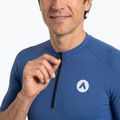 Tricou de ciclism pentru bărbați ATTABO TEVRA cu fermoar scurt, bleumarin 3