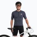 Tricou de ciclism pentru bărbați ATTABO TEVRA cu fermoar scurt negru 5