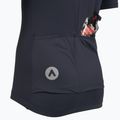 Tricou de ciclism pentru bărbați ATTABO TEVRA cu fermoar scurt negru 13
