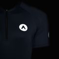 Tricou de ciclism pentru femei ATTABO TEVRA cu fermoar scurt negru 12