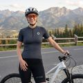 Tricou de ciclism pentru femei ATTABO TEVRA cu fermoar scurt negru 15
