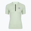 Tricou de ciclism pentru femei ATTABO TEVRA cu fermoar scurt, culoare mentă 8