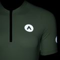 Tricou de ciclism pentru femei ATTABO TEVRA cu fermoar scurt, culoare mentă 14