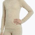 Set de lenjerie termoactivă pentru copii WOOLCANO Merino SET0683 beige 4