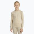 Set de lenjerie termoactivă pentru copii WOOLCANO Merino SET0683 beige 5