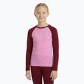 Set de lenjerie termoactivă pentru copii WOOLCANO Merino SET0982 purple 5