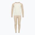 Set de lenjerie termoactivă pentru copii WOOLCANO Merino SET0982 beige 8